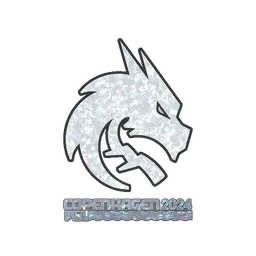 Sticker | Team Spirit (Glitter) | Copenhagen 2024