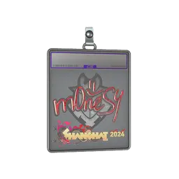 Sticker Slab | m0NESY (Glitter) | Shanghai 2024