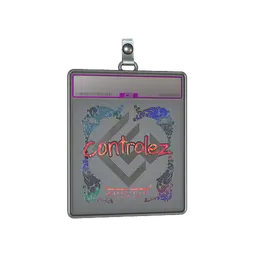Sticker Slab | controlez (Holo) | Austin 2025