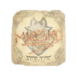 Sticker | malbsMd | Austin 2025