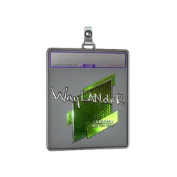 Sticker Slab | wayLander (Foil) | Boston 2018