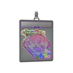 Sticker Slab | qikert (Glitter, Champion) | Rio 2022