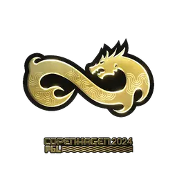 Sticker | Eternal Fire (Gold) | Copenhagen 2024