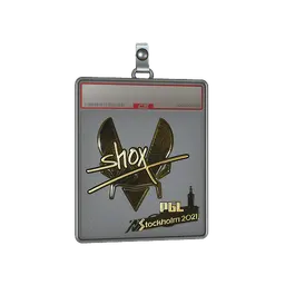 Sticker Slab | shox (Gold) | Stockholm 2021