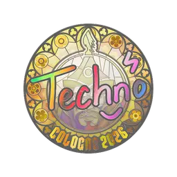 Sticker | Techno4K (Holo) | Cologne 2026