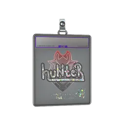 Sticker Slab | huNter (Glitter) | Antwerp 2022