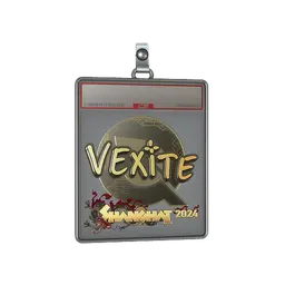 Sticker Slab | vexite (Gold) | Shanghai 2024
