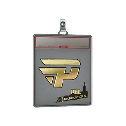Sticker Slab | paiN Gaming (Gold) | Stockholm 2021