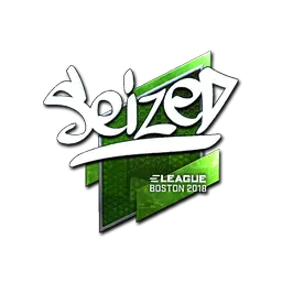 Sticker | seized (Foil) | Boston 2018