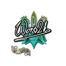 Sticker | Woro2k (Glitter) | Paris 2023