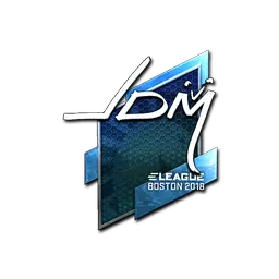 Sticker | jdm64 (Foil) | Boston 2018