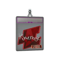 Sticker Slab | Kjaerbye (Foil) | Atlanta 2017