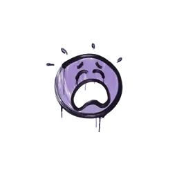 Sealed Graffiti | QQ (Violent Violet)