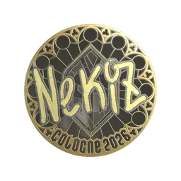 Sticker | NEKiZ (Gold) | Cologne 2026