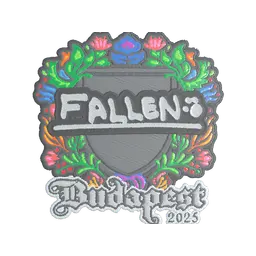 Sticker | FalleN (Embroidered) | Budapest 2025