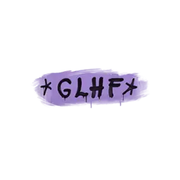 Sealed Graffiti | GLHF (Violent Violet)