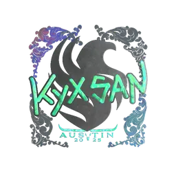 Sticker | kyxsan (Holo) | Austin 2025