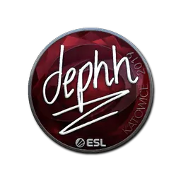 Sticker | dephh (Foil) | Katowice 2019