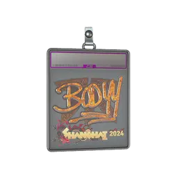 Sticker Slab | bodyy (Holo) | Shanghai 2024