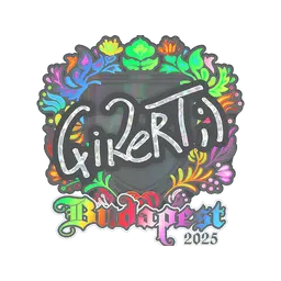 Sticker | qikert (Holo) | Budapest 2025