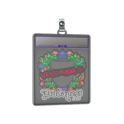 Sticker Slab | venomzera (Embroidered) | Budapest 2025