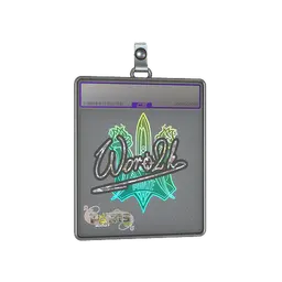 Sticker Slab | Woro2k (Glitter) | Paris 2023