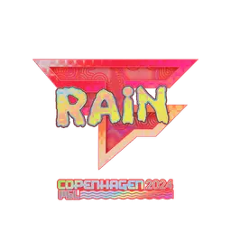 Sticker | rain (Holo) | Copenhagen 2024