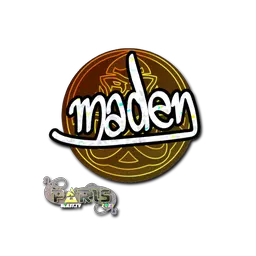 Sticker | maden (Glitter) | Paris 2023