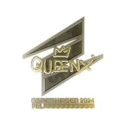 Sticker | Queenix (Gold) | Copenhagen 2024