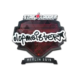 Sticker | olofmeister (Foil) | Berlin 2019