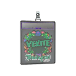 Sticker Slab | vexite (Embroidered) | Budapest 2025