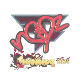 Sticker | ropz (Holo) | Shanghai 2024