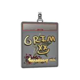 Sticker Slab | Grim (Gold) | Shanghai 2024