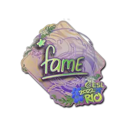 Sticker | fame (Holo) | Rio 2022