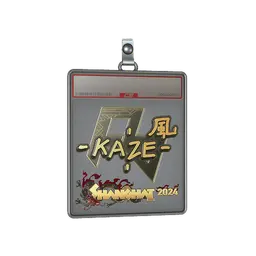 Sticker Slab | Kaze (Gold) | Shanghai 2024