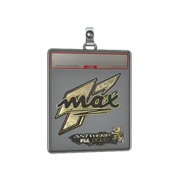 Sticker Slab | max (Gold) | Antwerp 2022