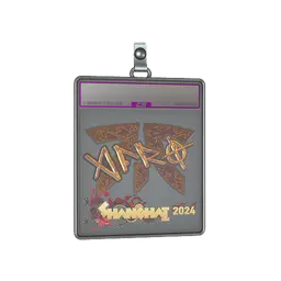Sticker Slab | afro (Holo) | Shanghai 2024