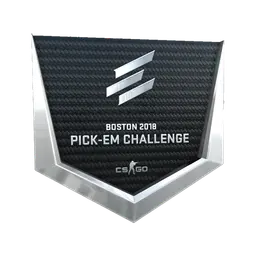 Silver Boston 2018 Pick'Em Trophy
