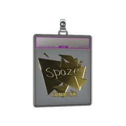Sticker Slab | spaze (Gold) | Cologne 2016