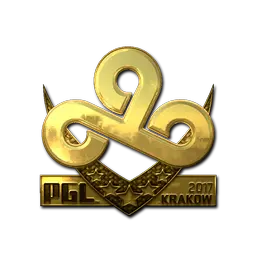 Sticker | Cloud9 (Gold) | Krakow 2017
