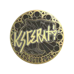 Sticker | KSCERATO (Gold) | Cologne 2026