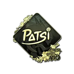 Sticker | Patsi (Gold) | Rio 2022