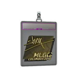 Sticker Slab | shox (Gold) | MLG Columbus 2016