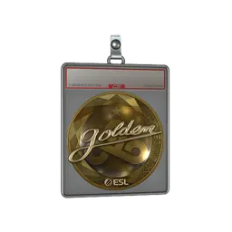 Sticker Slab | Golden (Gold) | Katowice 2019