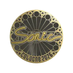 Sticker | Sonic (Gold) | Cologne 2026