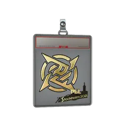 Sticker Slab | Ninjas in Pyjamas (Gold) | Stockholm 2021