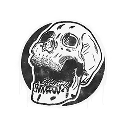 Sealed Graffiti | Rising Skull