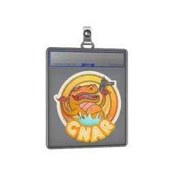 Sticker Slab | Orange Gnar