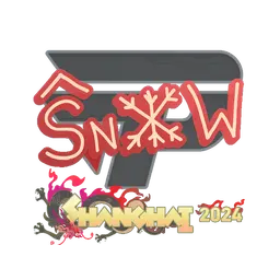 Sticker | snow | Shanghai 2024