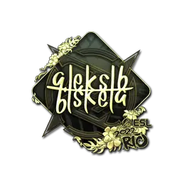Sticker | Aleksib (Gold) | Rio 2022